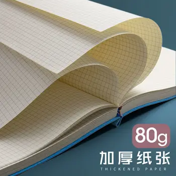 Sąsiuvinis A4 Ultra-storas Sutirštės Notepad Verslo Minkšta Oda Darbo grupės Posėdyje registravimo Knyga 