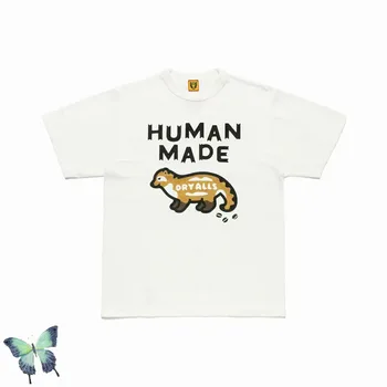 T-shirt Surinkimo Žmogaus Pagaminti Marškinėlius Aukštos Qualty Medvilnės Tigras T-shirt Humanmade Viršūnes Viduje Žymeklį Etiketės