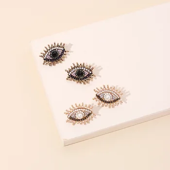 Trys stiliai moterų blogio akių kristalų auskarai star light kutas asmenybės auskarai metalo 2020 bižuterijos