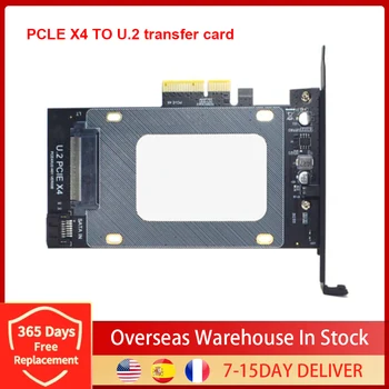 U. 2 PCI-E X4 Riser Card 3.0 SFF-8639 Į VSD Extension Adapter U. 2 SSD SATA PCI Express Card 2.5 Colių SATA HDD Dropshipping