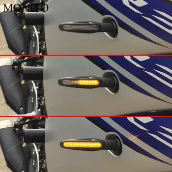 Universalus Motociklas LED Posūkio Signalo Lemputė, Gintaro Flasher Lempa Suzuki gsxs 750 1000 rgv 250 gsr 600 750 GSXR1000