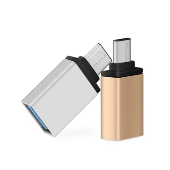 Universalus USB-C C Tipo Male Į USB 3.0 Moterų Adapteris Jungties Metalo Galvos OTG Adapterio Duomenų Sinchronizavimo Adapteris Grįžtamasis