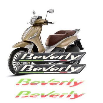 Už Piaggio Beverly 125 300 350 500 Motoroleris, Motociklas 3D atsparus Vandeniui Lipdukas kėbulą Decal Raštas Lauktuvės Logotipas Ženklelis