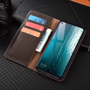 Verslo natūralios Odos Magnetinio Flip Cover For Samsung Galaxy S6 S7 krašto S8 S9 S10 S20 S21 Plus Ultra Atveju Prabanga Piniginės
