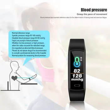 VERYFiTEK Y29 Smart Apyrankė Širdies ritmo Monitorius Žiūrėti Kraujo Spaudimas Smart Juosta Tracker IP68 Vandeniui Fitneso Apyrankė