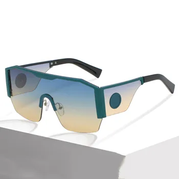 XM GlassesHot Prabangos Prekės ženklo Dizaineris Moterų Žmogus, Metalo Taškus Mados Medusa ATSPALVIŲ Naujausias 2021 italijos negabaritinių akiniai nuo saulės