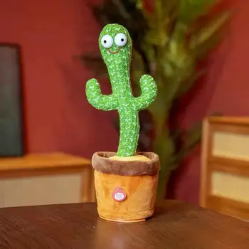 Šokių Kaktusas Žaislas Elektroninių Purtyti Šokių Žaislas Su Dong Pliušinis Mielas Šokių Kaktusas Ikimokyklinio Ugdymo Žaislų Namuose Dovana