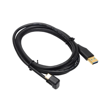 0,2 M 1M 1,8 M Auksu USB 3.0 Tipo Vyrų Tipas-C U-Formos Alkūnės Duomenų Įkrovimo Adapterio Kabelį 5Gbps