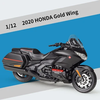 1:12 Masto 2020 Gold Wing Motociklo Modeliavimas Lydinio Modelis Suaugusiųjų Surinkimo Dekoracija Dovanos, Žaislai Berniukams