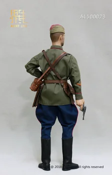 1/6 masto kareivis, antrojo Pasaulinio Karo, 1944 m. Sovietų Raudonosios Armijos pėstininkų kapitonas pareigūnas kostiumas AL100024 12 colių veiksmų skaičius, kūno