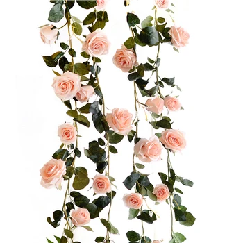 1,8 m Dirbtinis Australijos Rose Vynmedžių Šeimos Vestuvės, Arch Sodo Likvidavimo Dirbtinių Rožių Plotai