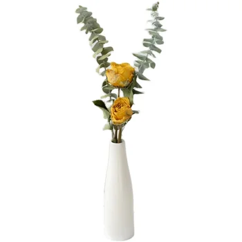 1 Puokštė Mini Natūralių Džiovintų Gėlių Su Vaza Havajų Gimtadienio Apdailos Šiaurės Šalių Namų Dekoro Getrocknete Blumen Dovanos