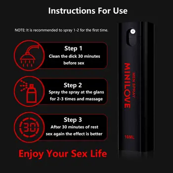 10ml Viagra Purškimo Galingas Sekso Nedelsiant Produktai Vyrams Penis Extender užkirsti Kelią Priešlaikinis Ejakuliacija Plėtros Pratęsti 60 Minutės