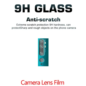 2-in-1 Hidrogelio Priekiniai Filmas + Kameros Objektyvo Stiklas Xiaomi Mi-10 Pastaba Lite Pro Screen Protector, Grūdintas Stiklas Note10 10lite