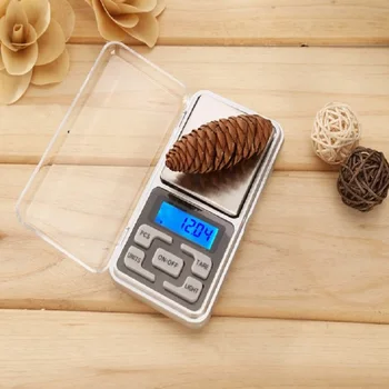 200g/500g Mini Pocket Skaitmeninių Elektroninių Skalės Apšvietimas Papuošalai Virtuvės Gramas Didelio Tikslumo Masės Tikslumo Skalės