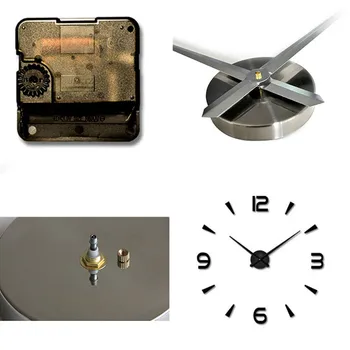 2019 Naujas Sieninis Laikrodis Kvarcinis Žiūrėti Reloj De Sumalti Modernus Dizainas, Didelis Dekoratyvinis Laikrodžiai Europoje Akrilo Lipdukai Kambarį Klok