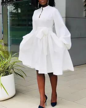 2021 Afrikos Suknelės Moterims Vasaros Afrikos Moterų ilgomis Rankovėmis Balta Geltona Plius Dydis Suknelė S-5XL Afrikos Drabužiai