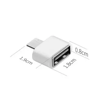 2021 USB Tipo C OTG Kabelis Adapteris Modelis C USB-C OTG Konverteris Xiaomi 
