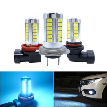 2x H8, H7, H11 9005 HB3 HB4 9006 LED Lemputės Pakeitimas Automobilio Rūko Žibintai, Dieniniai Žibintai VW 