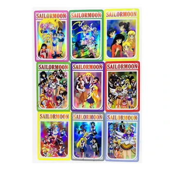 35pcs/set Sailor Moon Žaislai Pomėgiai, Hobis Kolekcionuojamų Žaidimas Kolekcija Anime Korteles
