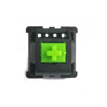 4 Gabalus Žalia RGB Jungikliai 3 Pin Razer Chroma Žaidimų Mechaninė Klaviatūra Ašis Jungikliai
