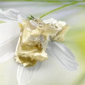 40-50g Natūralaus phlogo Nereguliarus Rūdos Mineralinių kristalų Akmens Mineralinė aukso žėručio Grubus Kvarco Mokymo Pavyzdys Perlas Papuošalai