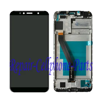 5.7 colių Visiškai LCD Ekranas + Touch Ekranas skaitmeninis keitiklis Asamblėjos + Rėmo Dangtis Pakeisti Huawei Honor 7C AUM-L41