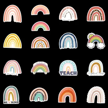 50Pcs Rainbow Bridge Animacinių filmų Grafiti Lipdukai 
