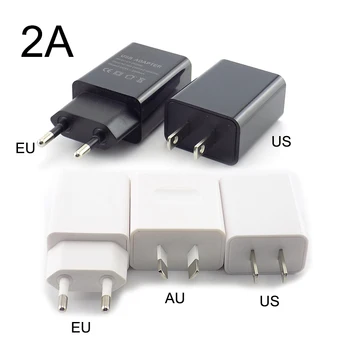 5V 1A 2A 3A Kelionės USB Adapteris, Telefono Įkroviklio Maitinimo Adapteris Sienos Darbalaukio Įkrovimo Galia Banko N11 juoda balta ES/JAV/AU Plug