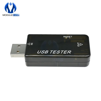 6 IN 1 USB Prievadas Testeris Ekranas Srovė Talpa Maitinimas USB Voltmeter Ammeter Talpa Testeris Multimetras