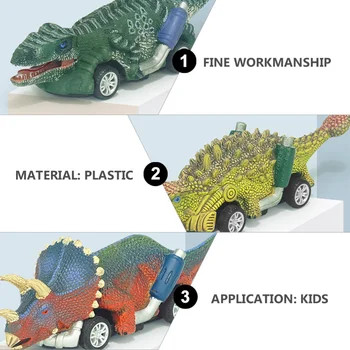 6pcs Modeliavimas Automobilį Atgal Vaikų Švietimo Žaislai, Vėjo Iki Žaislai gyvūnų Clockwork Šokinėja Vaikščioti Vaikų Švietimo Žaislas vaikams