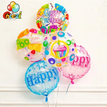 7pcs gimtadieniu, skaidraus balionai 18inch Turas helio ballon Suaugusiųjų Gimtadienio Dekoracijos vaikams, žaislas, Baby Shower Globos