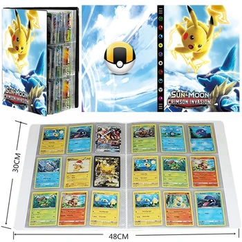 9 Kišenėje Pokemon 432 Kortelių Albumas Surinkimo Knygos Žaisti Žaidimą Aplanką Rodyti Anime Livre 