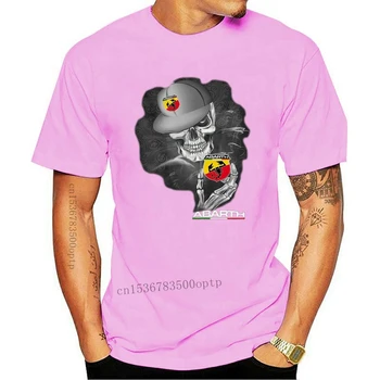 Abarth T-shirt - Kaukolė toks kietas Vyras MUS marškinėliai, Dydis M-3XL