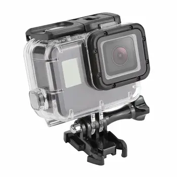 ALLOYSEED 40m Fotoaparato krepšys po vandeniu atsparus Vandeniui Apsauginis Korpuso Dangtelis Korpuso Rėmas GoPro Hero 7 5 6 Black Veiksmo Kameros