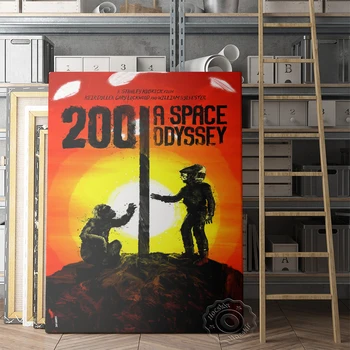 Amerikos Mokslinės Fantastikos Filmas, Spausdinti, 2001 A Space Odyssey Plakatas, A Space Odyssey Sienų Lipdukai, Astronautas Filmo Vaidmenį Sienos Nuotrauka