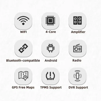 Android 8.1 Auto Radijo navigacijos stereo wifi gps Honda CRV CR-V 2001-2006 Automobilio Radijo daugialypės terpės Grotuvas, 2 din 9