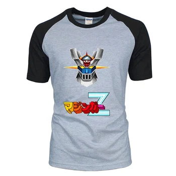 Anime Mazinger Z Marškinėliai Vyrams Medvilnės Marškinėlius Grafinis Streetwear T-shirt Vasaros T Shirts Camisas Trumpas Rankovėmis Tee Apvalios Kaklo Viršūnes