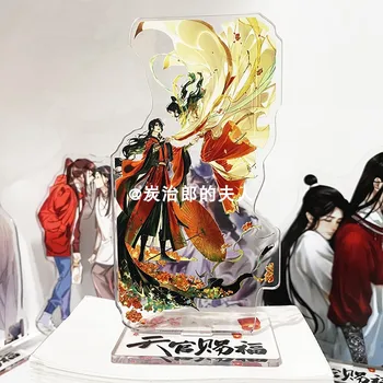 Anime Tian Guan Ci Fu Hua Cheng Xie Lian Stovi Paveikslas Modelis Plokštė, Akrilas Rodyti Darbalaukio Žaislų Kolekcija Cosplay Apdaila
