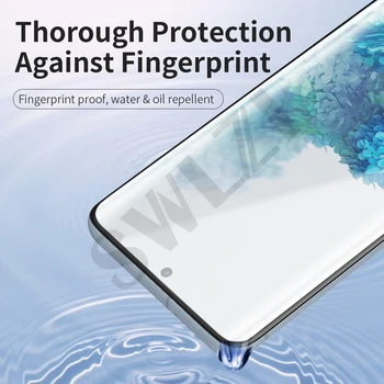 Apsauginė plėvelė, skirta Samsung Galaxy S21 Ultra plus S20 FE S10 lite S10E S8 S9 grūdintas stiklas S7 krašto S5 S6 telefono screen protector