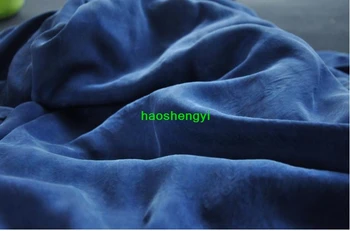 Aukštos kokybės rankų darbo mėlyna-dažytos, vario amoniakinis pluoštas audinys