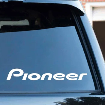 Automobilių Lipdukai Pioneer Tekstas Vandeniui Asmenybės Tinka užuolaidos Nulio PVC Lipdukai, 10 Cm * 4cm