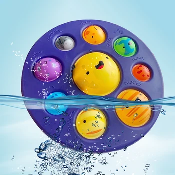 Aštuonių Planetų Paprasta Dimple Fidget Jutimo Žaislas Mielas Įtempių Antistress Valdybos Autizmo Nerimas Fidget Žaislas Vaikams