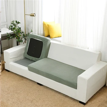Baldų apsaugos pagalvėlės kampe sofa pagalvėlė padengti kieta spalva elastinga Apsauginė Poliesterio, kurių skerspjūvio Pouf Kambarį Namuose