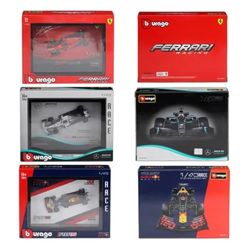 Bburago 1:43 2019 F1 SF90-16 Leclerc Formulė Vienas Modeliavimas Lydinio Automobilio Modelį Rinkti dovanas žaislas