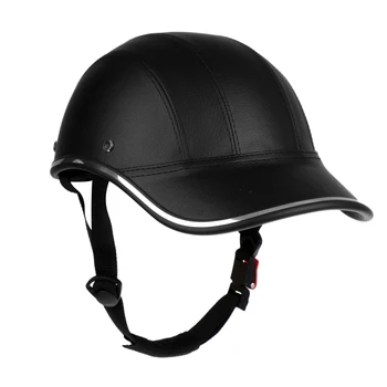 Beisbolo kepuraitę Stiliaus Motociklas Dviratis Šalmas Anti-UV Saugos Kepurės Snapeliu Reguliuojamas