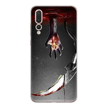 Bloodborne Cool Tamsiai meno MINKŠTOS TPU Silikoninis Telefono dėklas, skirtas 