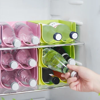 Daugiafunkcinis 3 Spalvos Gėrimas Stovo Didina Gali stalčiuko Namų Virtuvė, neslidžia Vyno Aplinkos Plastiko Display Rack