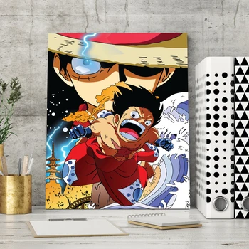 Didelis Įdomus Anime One Piece Luffy Chopper Norėjo, Plakatai Namų Puošybai Sienos Canva Plakatas Dekoras
