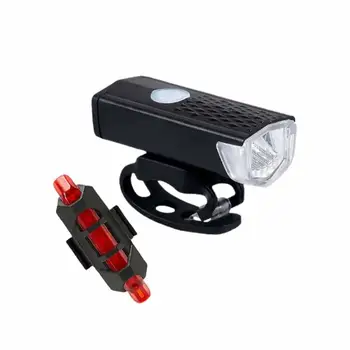 Dviračio Šviesos diodų (LED) Dviračių Super Šviesus Priekiniai Galinio Apšvietimo Žibintų Rinkinį Dviračiu, Žibintuvėlis USB Įkrovimo Lemputė Mtb Priedai